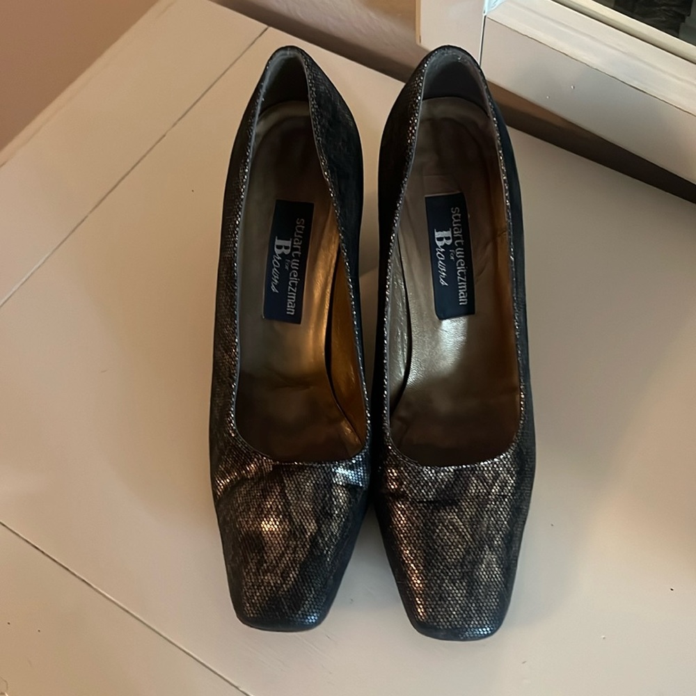 stuart weizman for browns high heels size 8